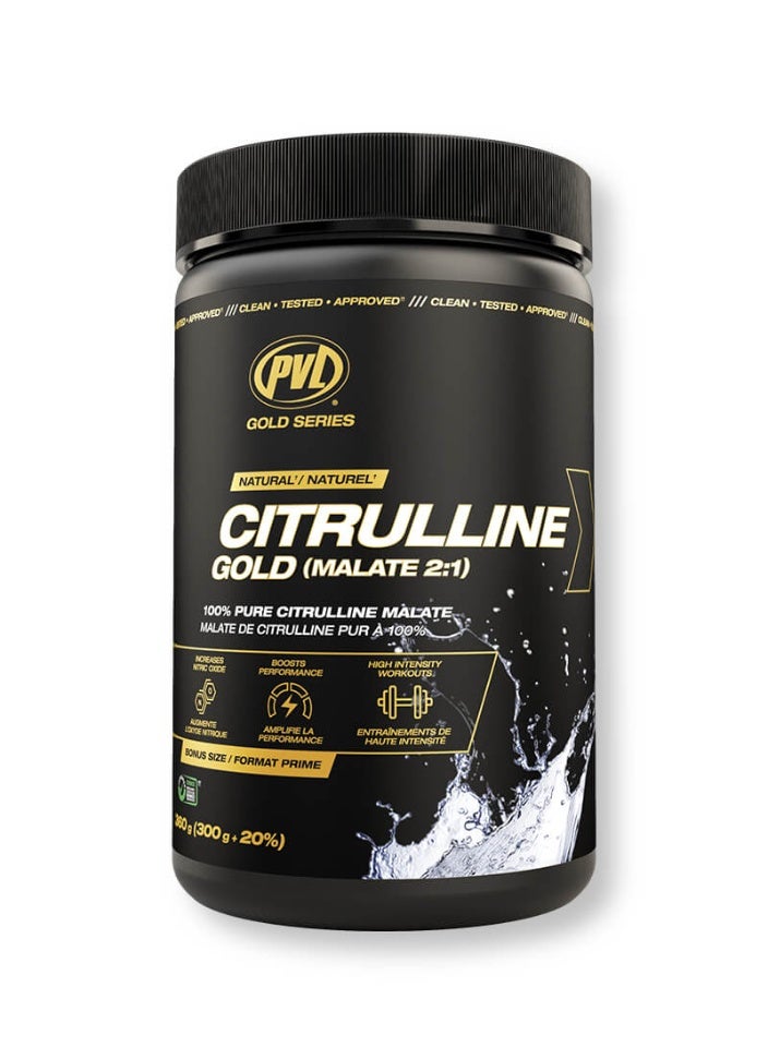 PVL Gold Series Citrulline Malate 2:1 360g